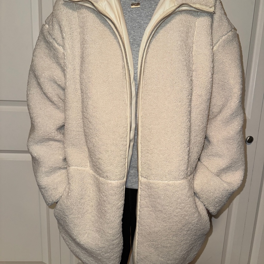Cozy Cream Sherpa Jacket